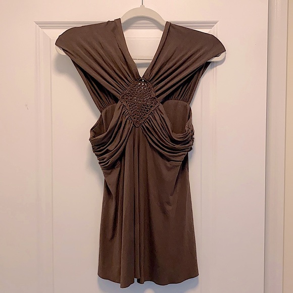 Robert Rodriguez top with Crochet - Picture 1 of 7